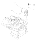 Page H Diagram and Parts List for 1020-1  Briggs and Stratton Generator
